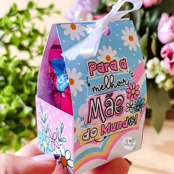 20 Unid Porta Bombom Lembrancinha Dia das Mães